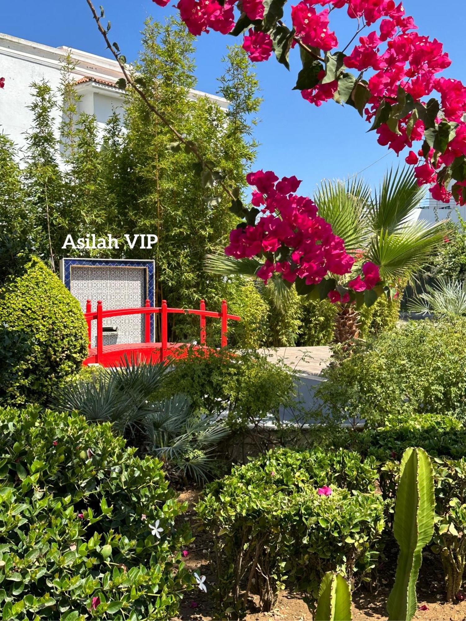 Asilah Vip - Haut Standing - Vue Mer - Piscines - Plage A 5 Minute - Garage Privee - Acces Pmr Exterior foto